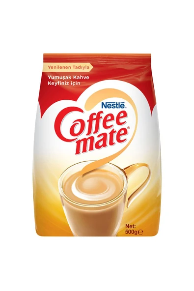 Nescafe Nestle Coffe Mate 500 Gr Krema 12'li - Resim 3