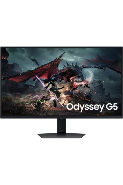 Samsung Odyssey G5 LS32DG500EUXUF 32" 1 ms 2K Pivot IPS 180 Hz Oyuncu Monitörü Teşhir - Resim 4
