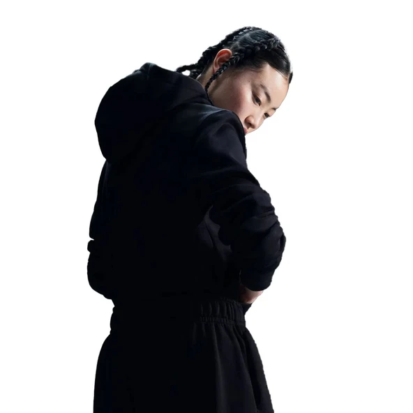 Nike HF6839 010 Womens Femme Kadın Hoodie - Resim 2