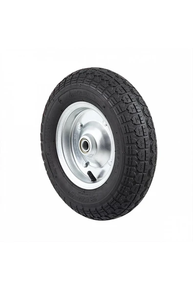 YAPARLAR 62221 El Arabası Yedek Teker Şişme Havalı Rulmanlı 355 mm - Resim 2