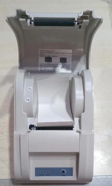 Zjiang Zj-5870K 58 mm Termal Makbuz Ve Adisyon Yazıcısı (Gri Renk) - Resim 4