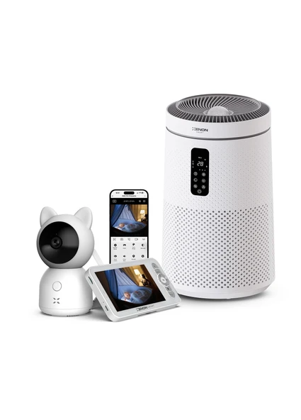 Xenon Smart Akıllı Bebek Kamerası ve Hava Temizleyici (Gece Lambalı) ürün görseli 1
