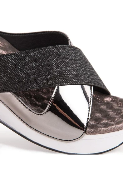 Muya Fly 31169-001 Air Max Anatomik Taban Kadın Terlik Siyah 36-40 - Resim 4