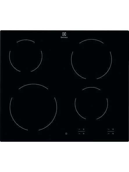 Electrolux EHF6240IOK Siyah Vitroseramik Elektrikli Ankastre Ocak ürün görseli 1