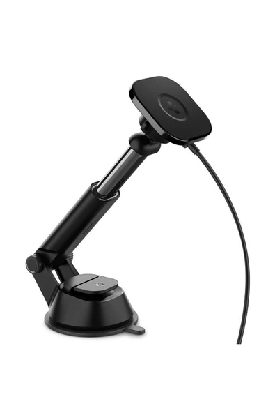 Spigen Onetap Pro Dashboard Araç Tutacağı Magsafe Manyetik Kablosuz Şarj Cihazı Iphone 15 / Iphone - Resim 3