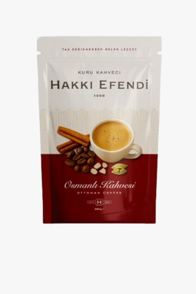 Hakkı Efendi Osmanlı Kahvesi 200 gr ürün görseli 1