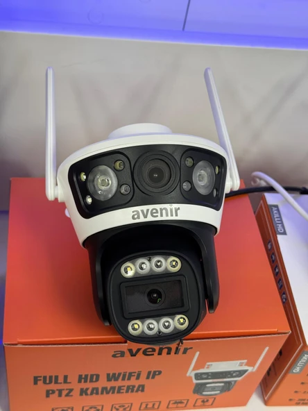 AV-S302  4MP 2 Kameralı  Wifi PTZ Kamera - Resim 2