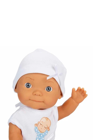 Bebelou Sesli Hoş Geldin Bebeği 30 cm – Battaniyeli Pilli Oyuncak Bebek - Resim 6