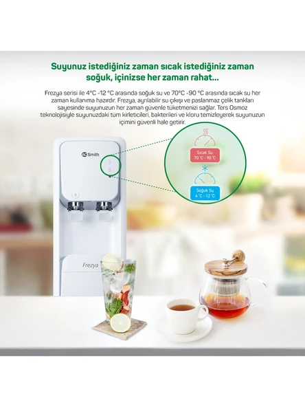 A.O. Smith Frezya 300 S Arıtmalı Su Sebili - Resim 5