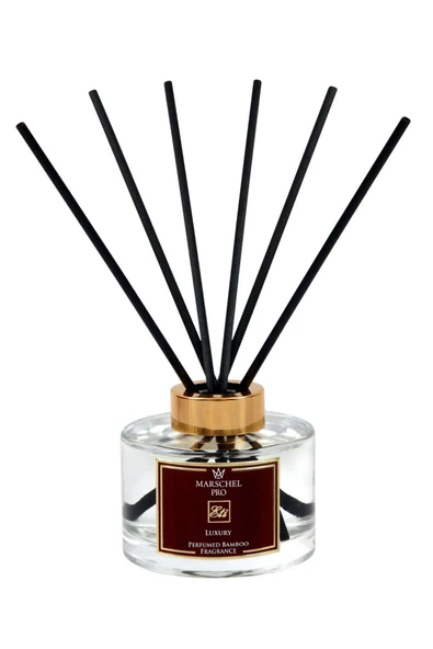 Marshel Pro Luxury Çubuklu Koku Cam Şişe 50 ml 2 Adet - Resim 3