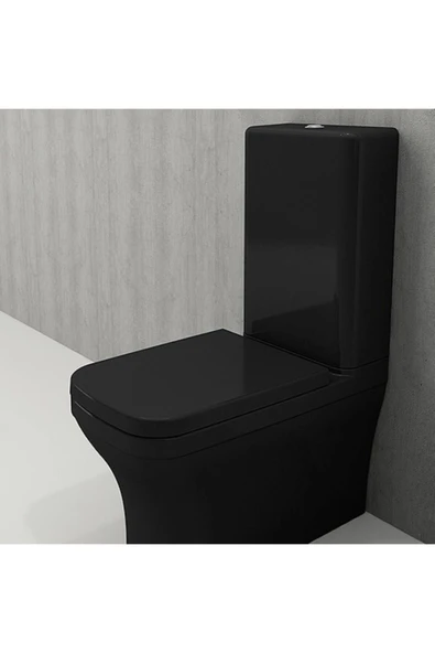 Venezia Rezervuar Parlak Siyah Iç Seti Hariç Klozet Hariç 1465-005-0320 - Resim 3