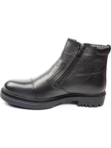 James Franco 25992 Erkek Deri Kürklü Bot - Resim 3