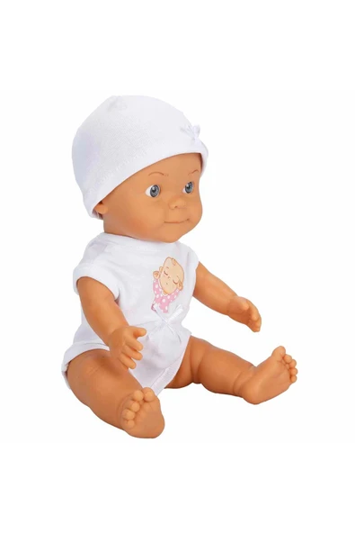 Bebelou Sesli Hoş Geldin Bebeği 30 cm – Battaniyeli Pilli Oyuncak Bebek - Resim 2