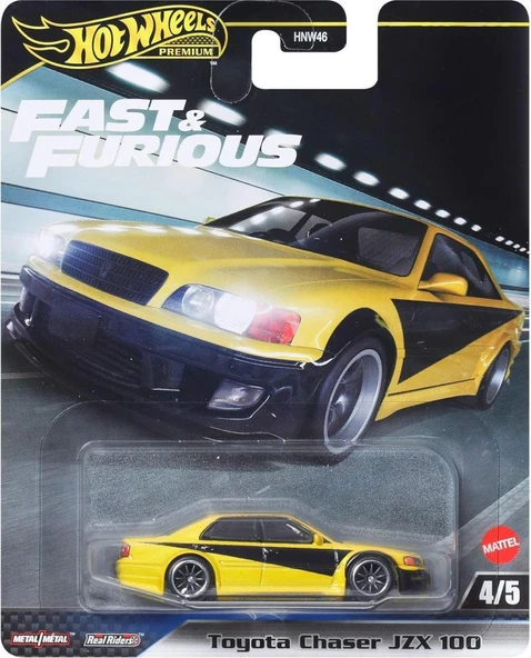 Hot Wheels Fast-Furious Premium Araba TOYOTA CHASER JZX HNW46 - JBL89 ürün görseli 1