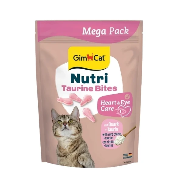 Gimcat Nutri Taurinli ve Lor Peynirli Kalp ve Göz Bakımı Destekleyici Kedi Ödül Maması  6 Adet 425 Gr ürün görseli 1