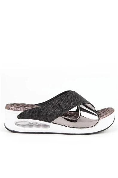 Muya Fly 31169-001 Air Max Anatomik Taban Kadın Terlik Siyah 36-40 - Resim 2