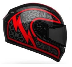 FULLFACE KASK, PARLAKSİYAH-KIRMIZI,Beden: L, BELL PS QUALIFIER SCORCH BLACK-RED BELL ürün görseli 1