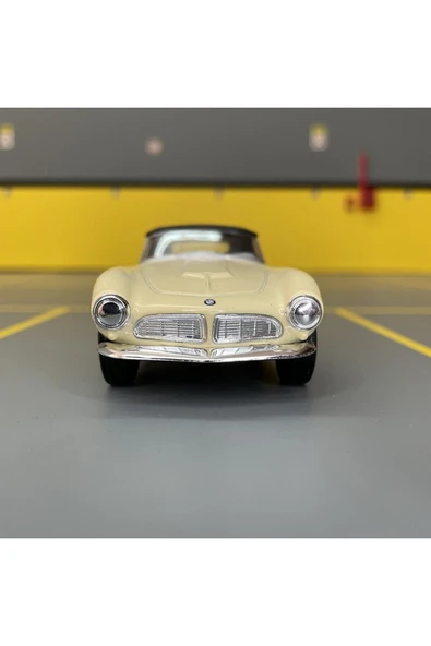 Bmw 507 1956 1/36 Ölçek *c&c Model Garage* Çek Bırak Diecast Metal Model Oyuncak Araba - Resim 2