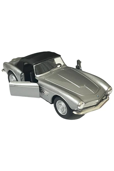 Bmw 507 Model Araba 1956 Model 1/36 Ölçek Gri 12 cm ürün görseli 1