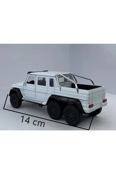 Mercedes G63 6x6 Metal Model Araba Die Cast 1/36 ürün görseli 1