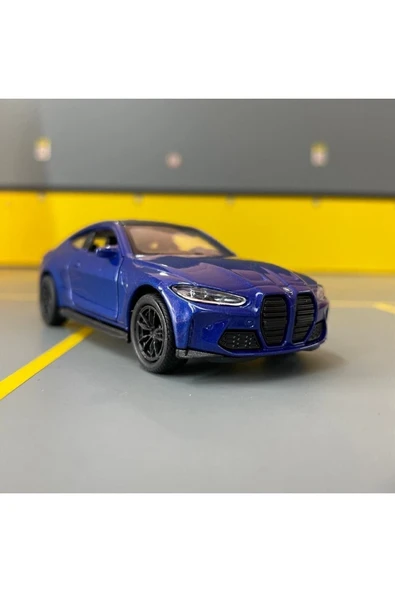 Bmw M4 1/36 Ölçek Diecast Metal Model Araba Oyunca Araba ürün görseli 1
