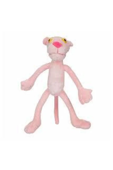 Pembe Panter Peluş Uyku Arkadaşı Ithal Organic Kumaş 35 Cm ürün görseli 1