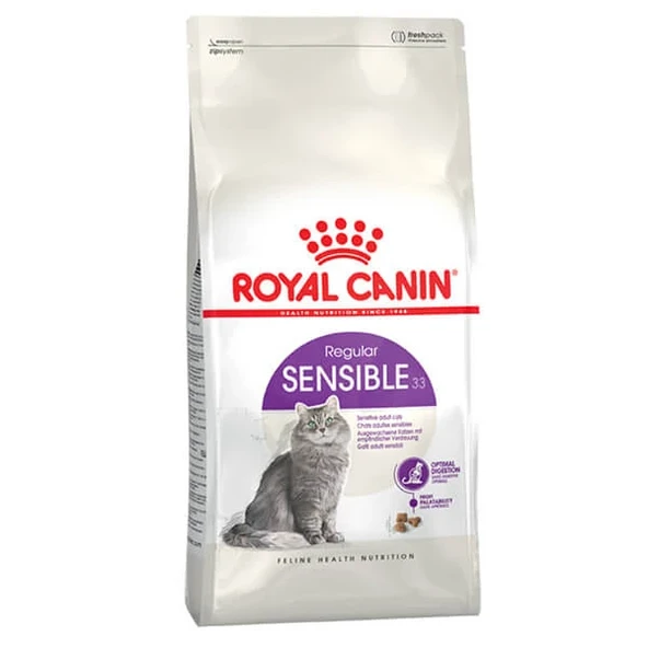 Royal Canin Sensible 33 Hassas Yetişkin Kedi Maması  Yetişkin (1 - 7 Yaş) 2 Kg Hayır - Resim 2