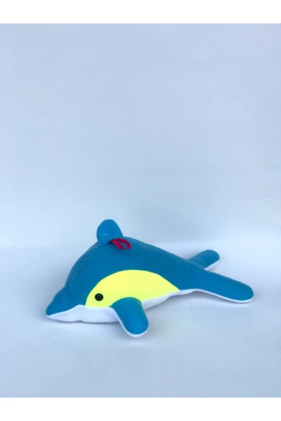 30 Cm Peluş Yunus Balığı - Kapı Süsü - Araba Aksesuar - Resim 2