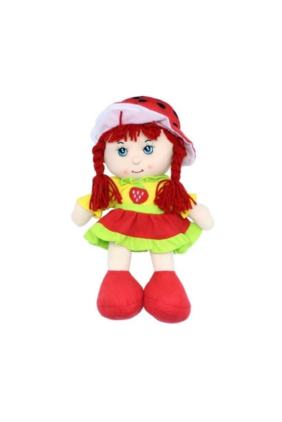 Uyku Arkadaşı Çilek Bez Bebek 30 Cm ürün görseli 1