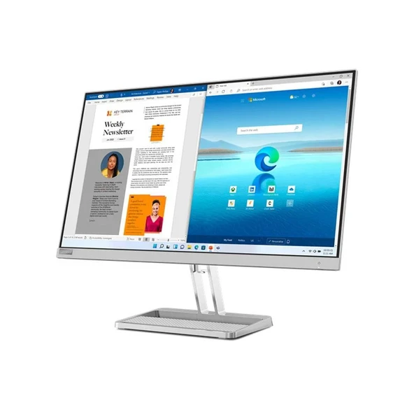 Lenovo L27i-40 27" 100Hz 4ms (HDMI+VGA) FHD IPS Monitör 67ABKAC4TK - Resim 2