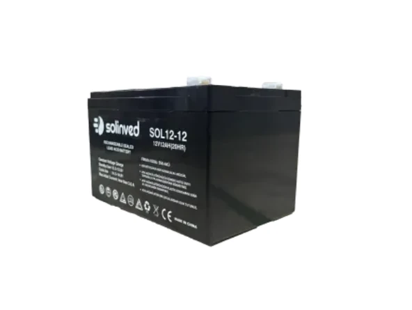 12V 12AH Ups Ve Alarm Aküsü - Resim 3