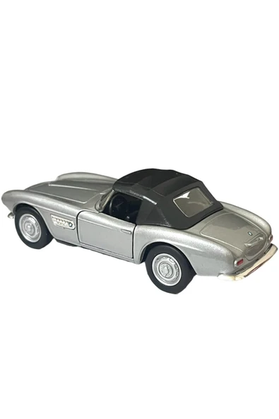 Bmw 507 Model Araba 1956 Model 1/36 Ölçek Gri 12 cm - Resim 3