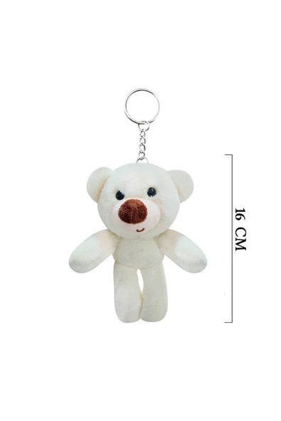 Sevimli Ayıcıklı Peluş Anahtarlık 16 cm ürün görseli 1
