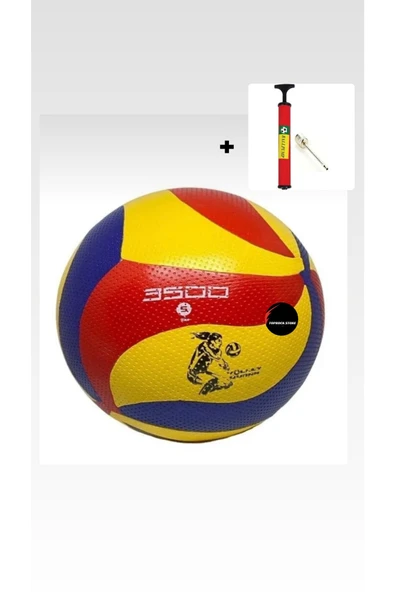 Voleybol Topu A Kalite 5 Numara Şişirme Pompası Hediyeli ürün görseli 1