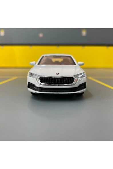 Skoda Octavia 1/36 Ölçek Diecast Metal Model Araba Oyunca Araba - Resim 2