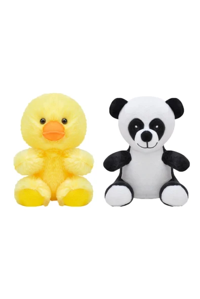 Peluş Oyuncak Favori Arkadaş Panda Ve Civciv ürün görseli 1
