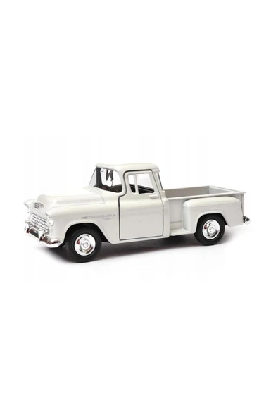 1:38 Ölçek 1955 Chevrolet Stepside Beyaz*modelgaraj ürün görseli 1