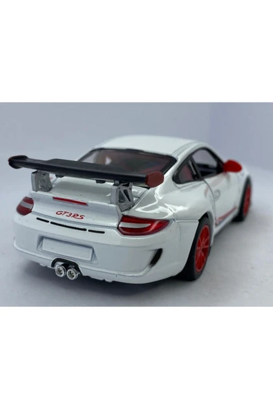 2010 Porsche 911 Gt3 Rs - Çek Bırak 5inch. Lisanslı Model Araba, Oyuncak Araba 1:36 - Resim 3