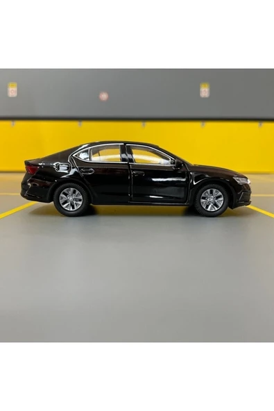 Skoda Octavia 1/36 Ölçek Diecast Metal Model Araba Oyunca Araba - Resim 3