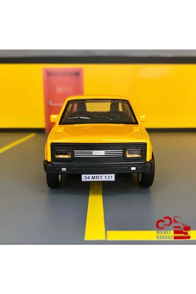 Murat 131 1/36 Ölçek *c&c Model Garage* Çek Bırak Diecast Metal Model Oyuncak Araba - Resim 2