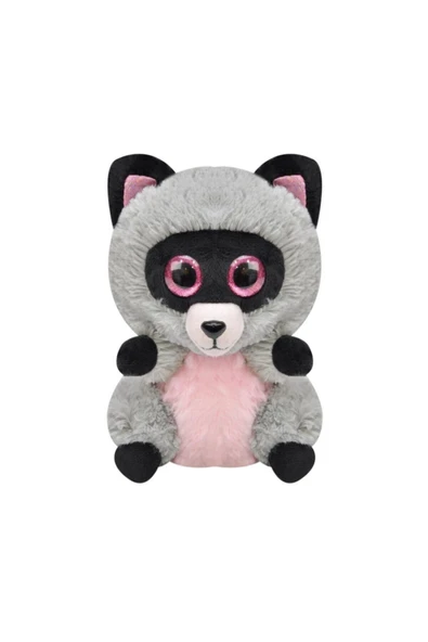 Peluş Rakun Oyuncak 17 Cm 3367 - Resim 2