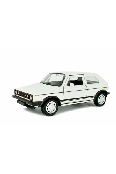 Volkswagen Golf GTi MK1 Klasik Araba 1:34 Ölçek Model Açılış Kapıları Lisanslı Ürün Beyaz ürün görseli 1