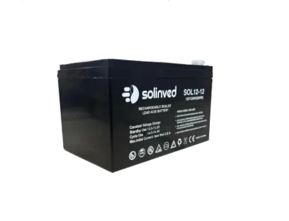 12V 12AH Ups Ve Alarm Aküsü - Resim 2