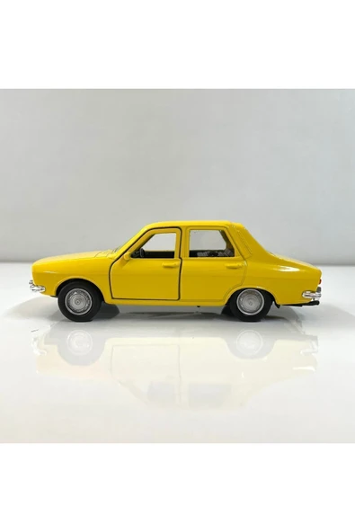 Renault 12 1/36 Ölçek Welly Diecast Metal Model Araba Oyuncak Araba Çek Bırak Araba - Resim 3