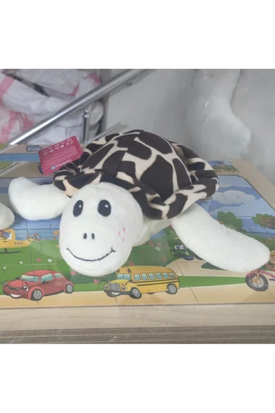 Sevimli Kaplumbağa Peluş Oyuncak Uyku Arkadaşı 30 cm ürün görseli 1