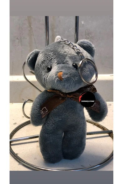 Sevimli Ayıcık Peluş Oyuncak Anahtarlık Uyku Arkadaşı Hediyelik 12 CM ürün görseli 1