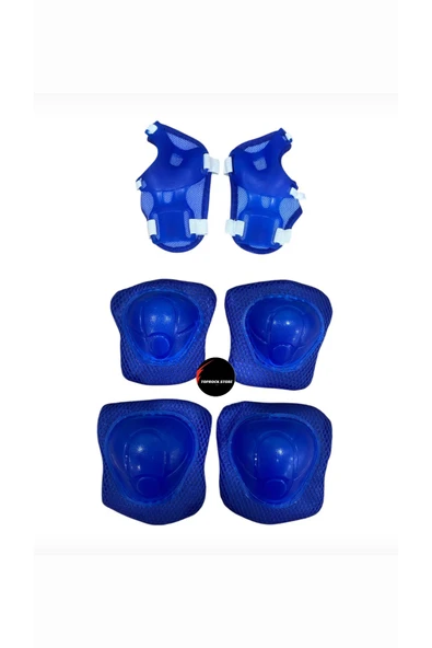 Çocuk Koruyucu Dizlik Dirseklik Set 6'lı Paten Scooter Bisiklet Kaykay Koruyucu Ekipman Set ürün görseli 1