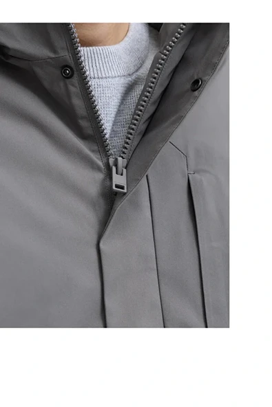 Jack&jones 12278781 Erkek Mont - Gri - Resim 8