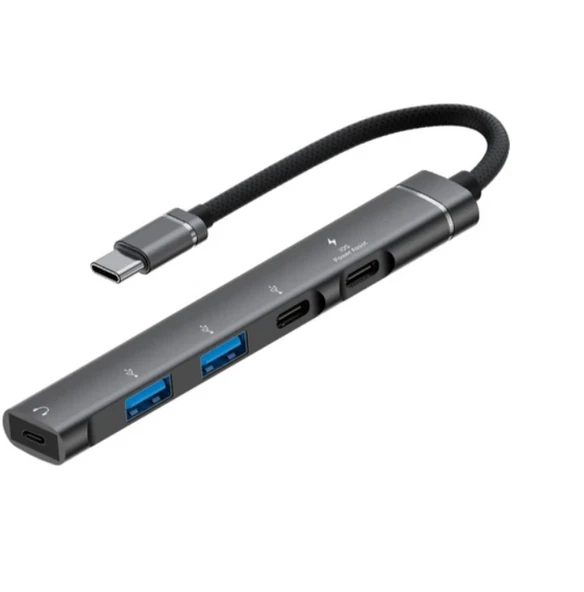 ZR866 Type-C 5 İn 1 Hub H01 ürün görseli 1