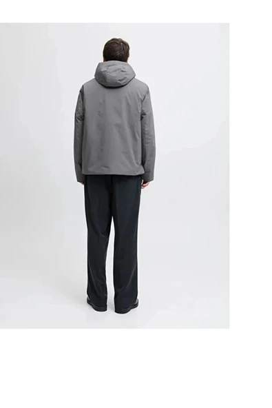 Jack&jones 12278781 Erkek Mont - Gri - Resim 3